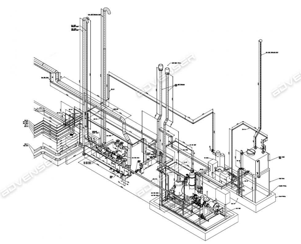 isometric drawing for pipe