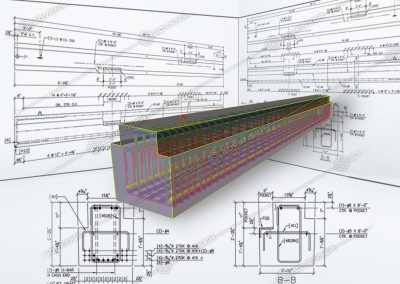 Precast beam shop drawings
