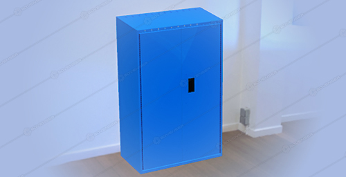 CADCAM model for a locker