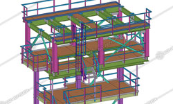 Steel detailing for Micro Alloy Tower