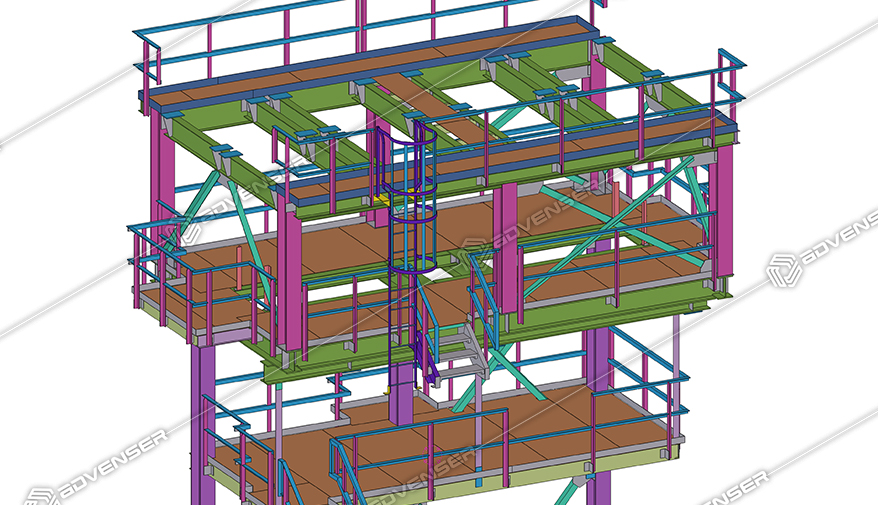 3D model for Alloy Tower